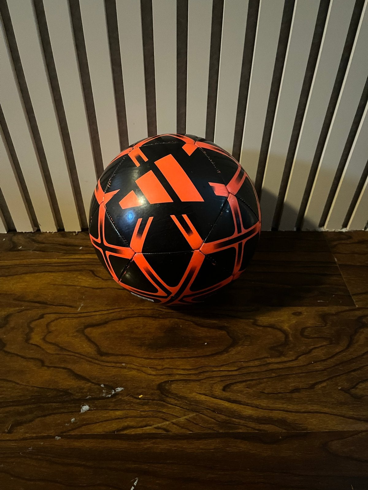 Adidas Voetbal - Zwart/Oranje, Ophalen of Verzenden, Zo goed als nieuw, Bal