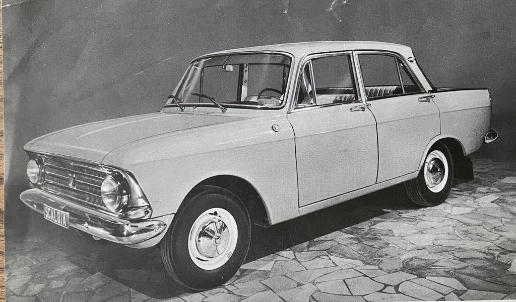 Uit USSR-tijd MOSKVITCH SCALDIA Autofolder, Verzenden, Zo goed als nieuw, Overige merken