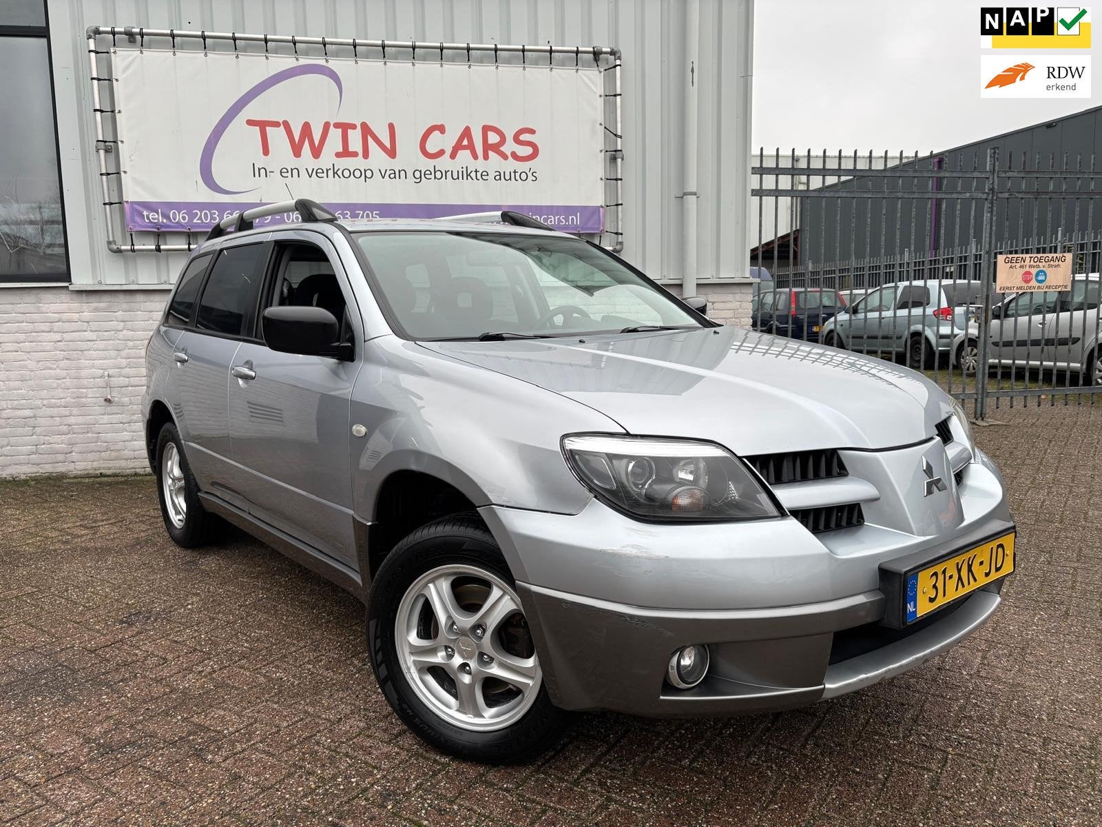 Mitsubishi Outlander Sport 2.0 Invite+ Airco LPG G3, Auto's, Mitsubishi, Voorwielaandrijving, Automatische klimaatregeling, 136 pk