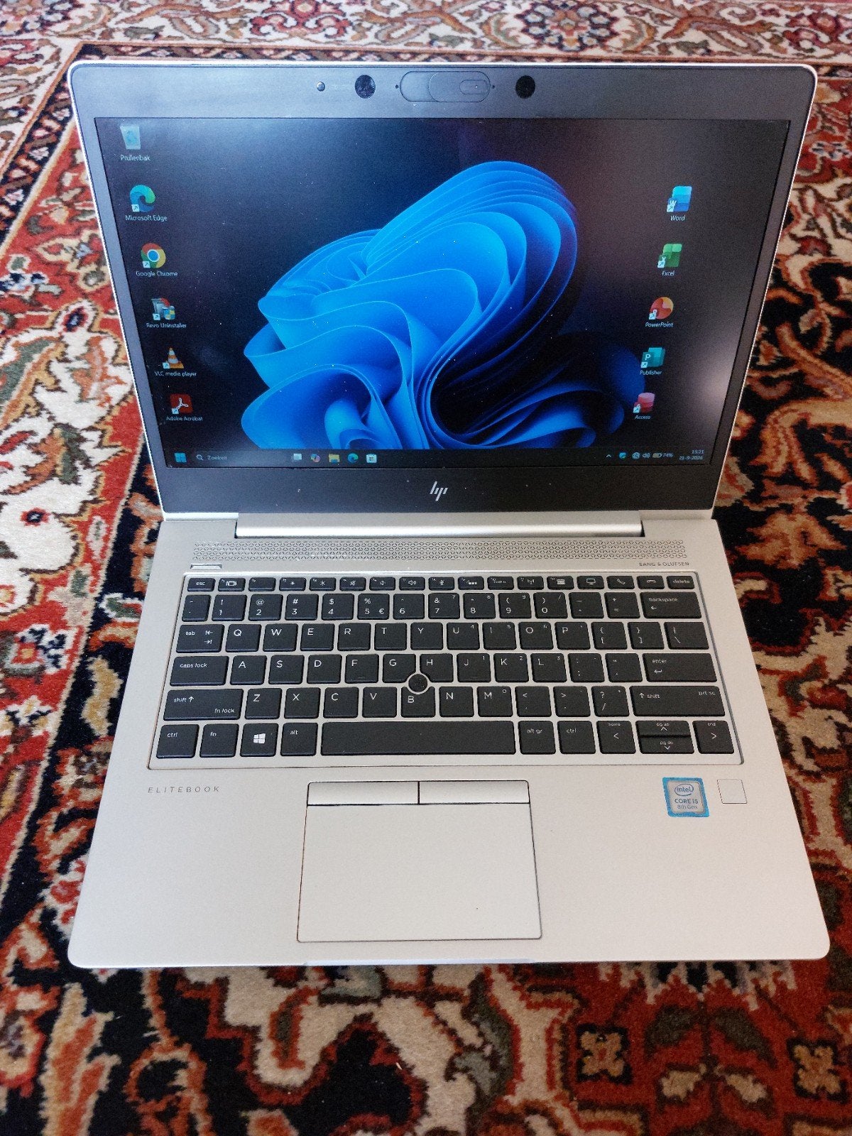HP EliteBook 830 G5 - i5-8250U, 8GB 238 GB SSD, Computers en Software, Ophalen, Met videokaart, Qwerty, 8 GB