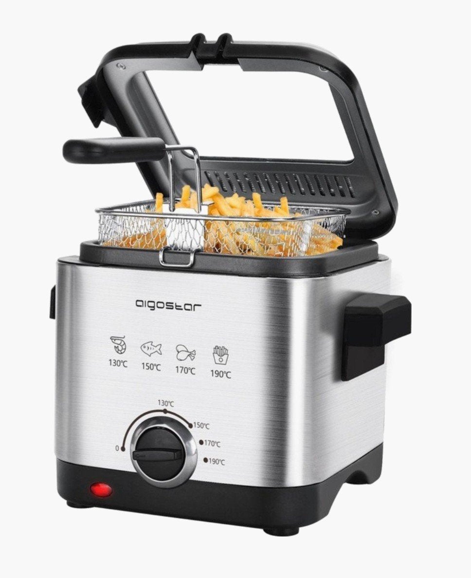 Nieuwe Aigostar Friteuse 1,5 L 1000W - Compact & Krachtig, ....., Nieuw, Ophalen of Verzenden, ......