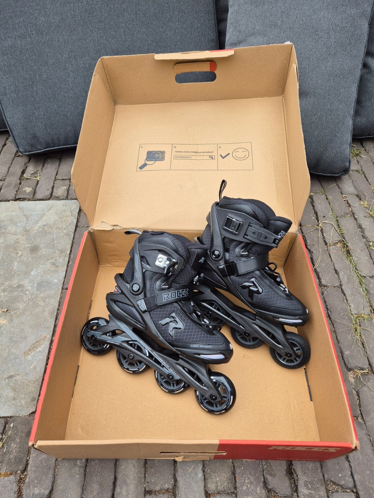 Roces Icon 80 maat 41, Sport en Fitness, Skeelers, Ophalen, Gebruikt, Roces, Inline skates 4 wielen