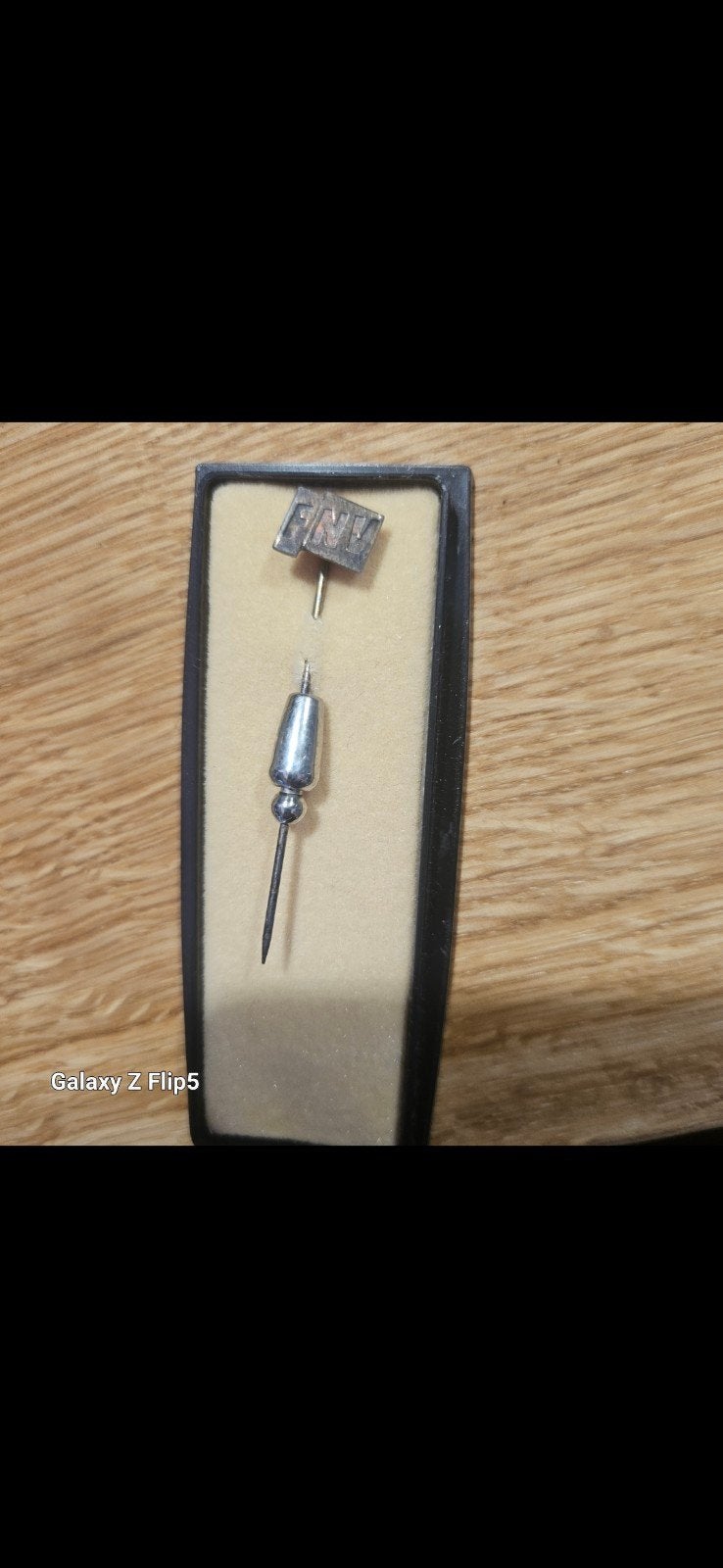 Vintage FNV Speldje - Zeldzaam en Authentiek, Verzamelen, Verzenden, Gebruikt, Overige onderwerpen, Speldje of Pin