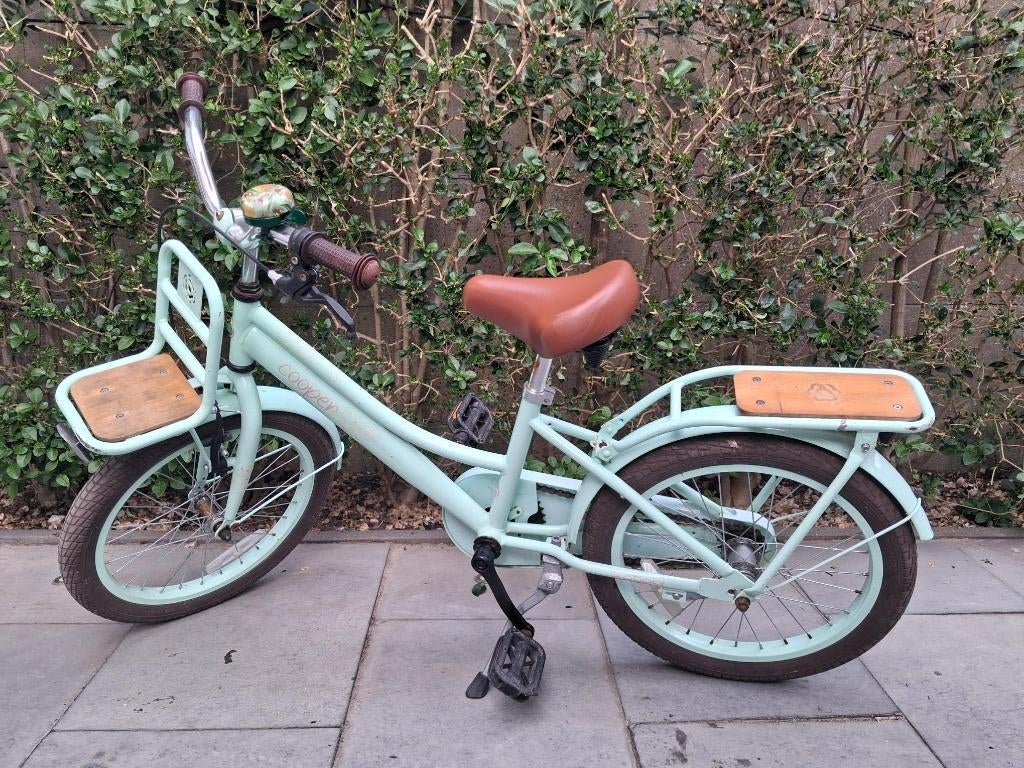 Kinderfiets groen (Popal Cooper), Ophalen, Terugtraprem, Popal Cooper, 16 tot 20 inch
