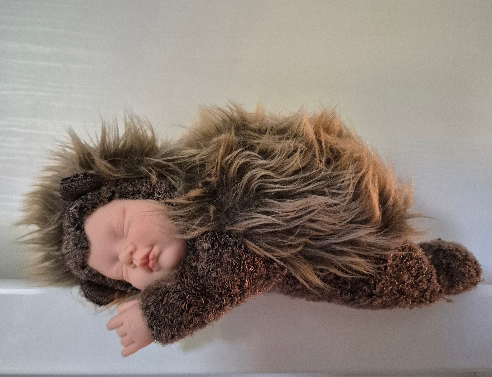 Anne Geddes babypop egel, Verzamelen, Poppen, Ophalen of Verzenden, Zo goed als nieuw, Pop