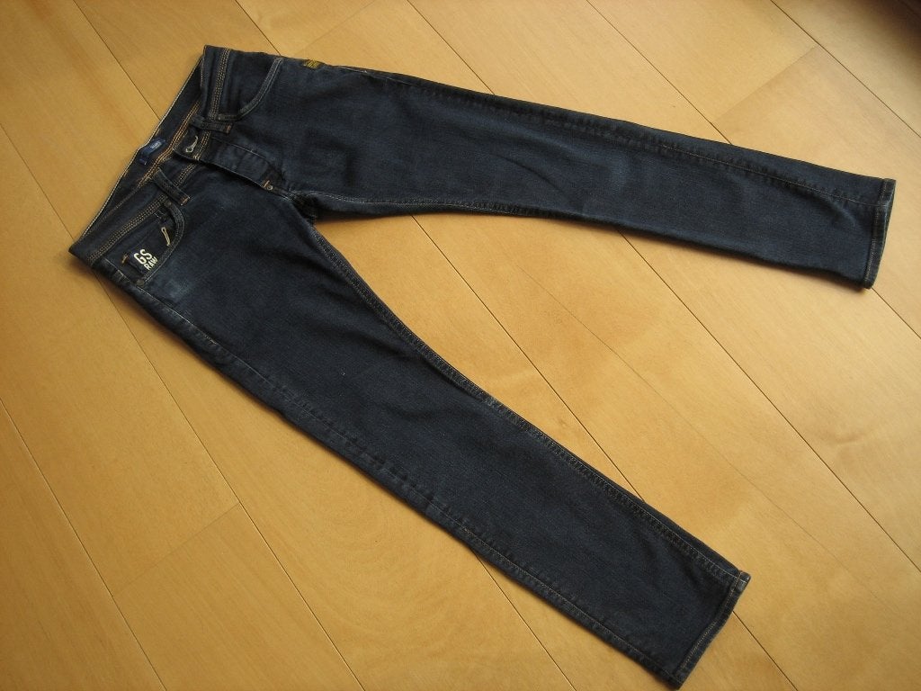 Blauwe super slim jeans G-STAR RAW 01, maat 27/30 snazzeys, Nieuw, Verzenden, Blauw, G-Star Raw