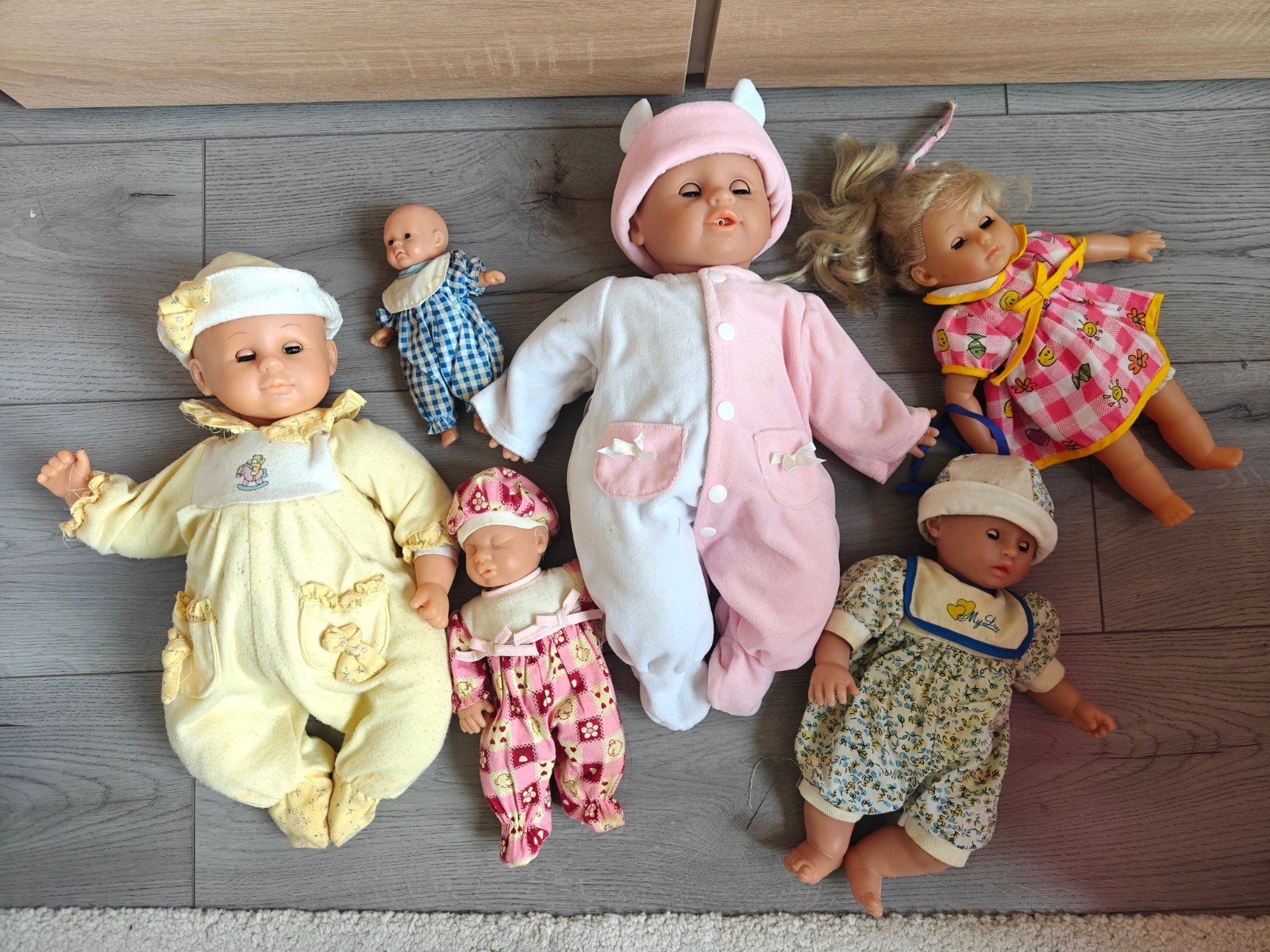 Vintage poppen, Baby Borns en toebehoren, Ophalen of Verzenden, Gebruikt, Babypop