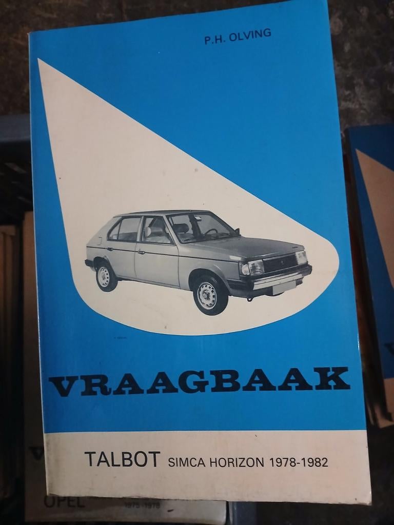 Talbot simca horizon 1978 82 vraagbaak, Ophalen of Verzenden