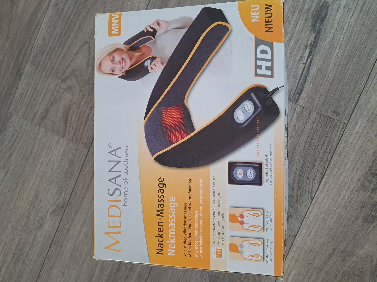 Medisana Nek masage electrisch en verwarmend, Ophalen of Verzenden, Nieuw, Massagestoel of Kussen