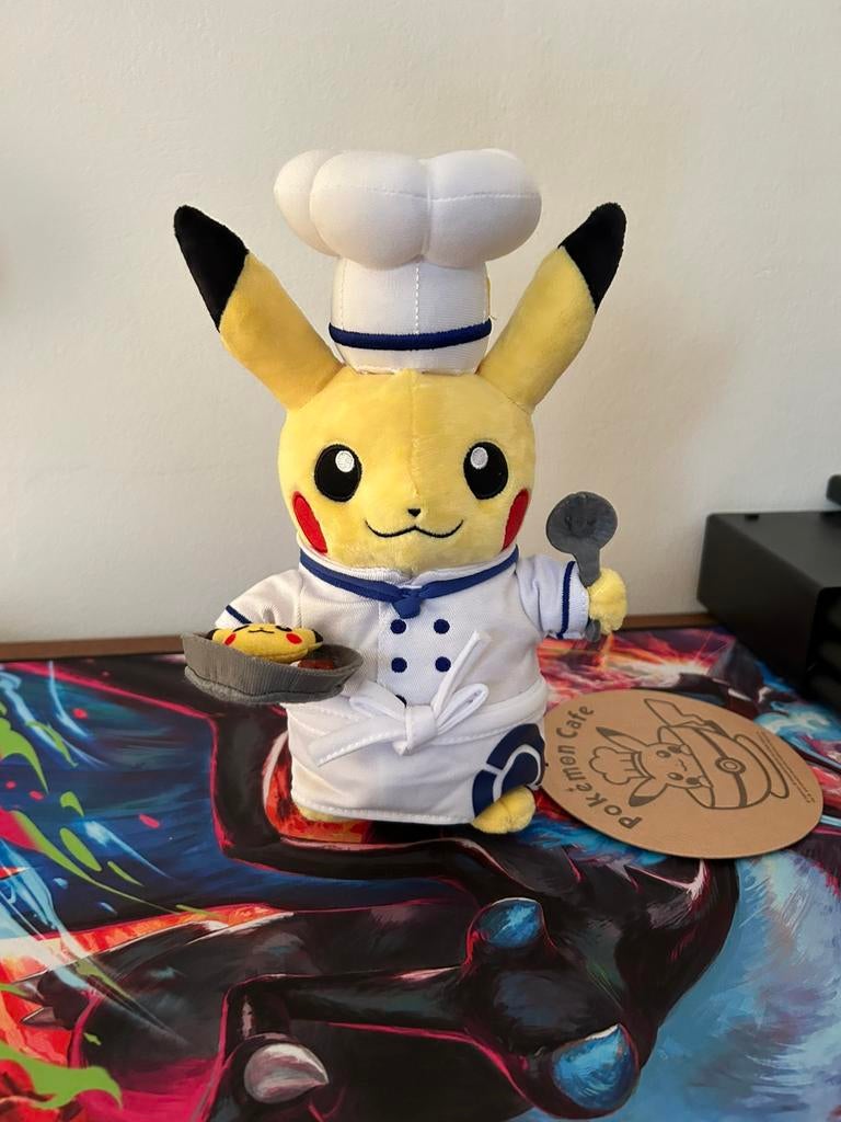 Pokemon Pikachu knuffel Poke café - Japan only, Ophalen of Verzenden, Nieuw, Overige typen