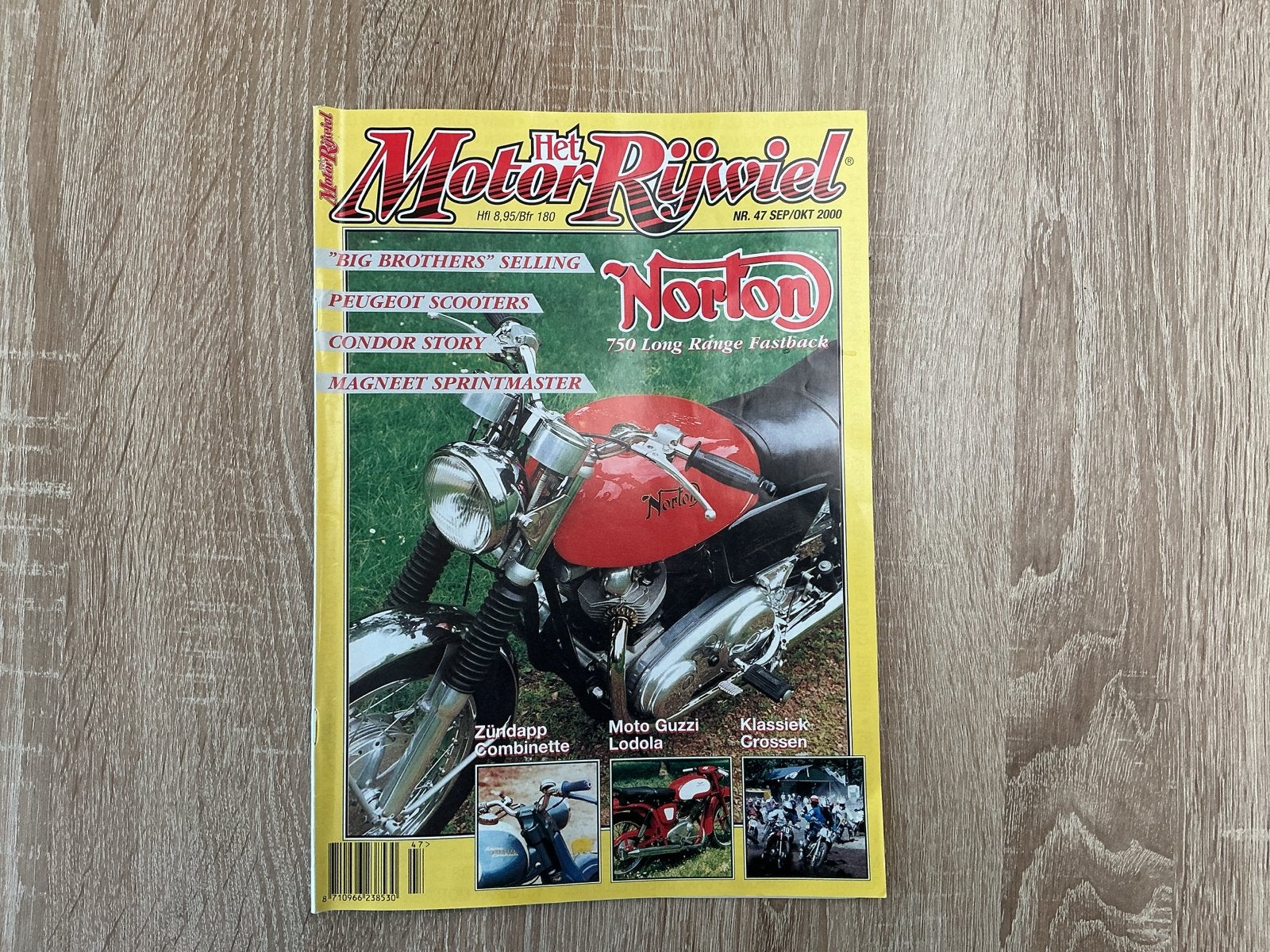 Het MotorRijwiel Nr. 47 - Sept/Okt  Met Zundapp historie, Ophalen of Verzenden, Gelezen, Algemeen