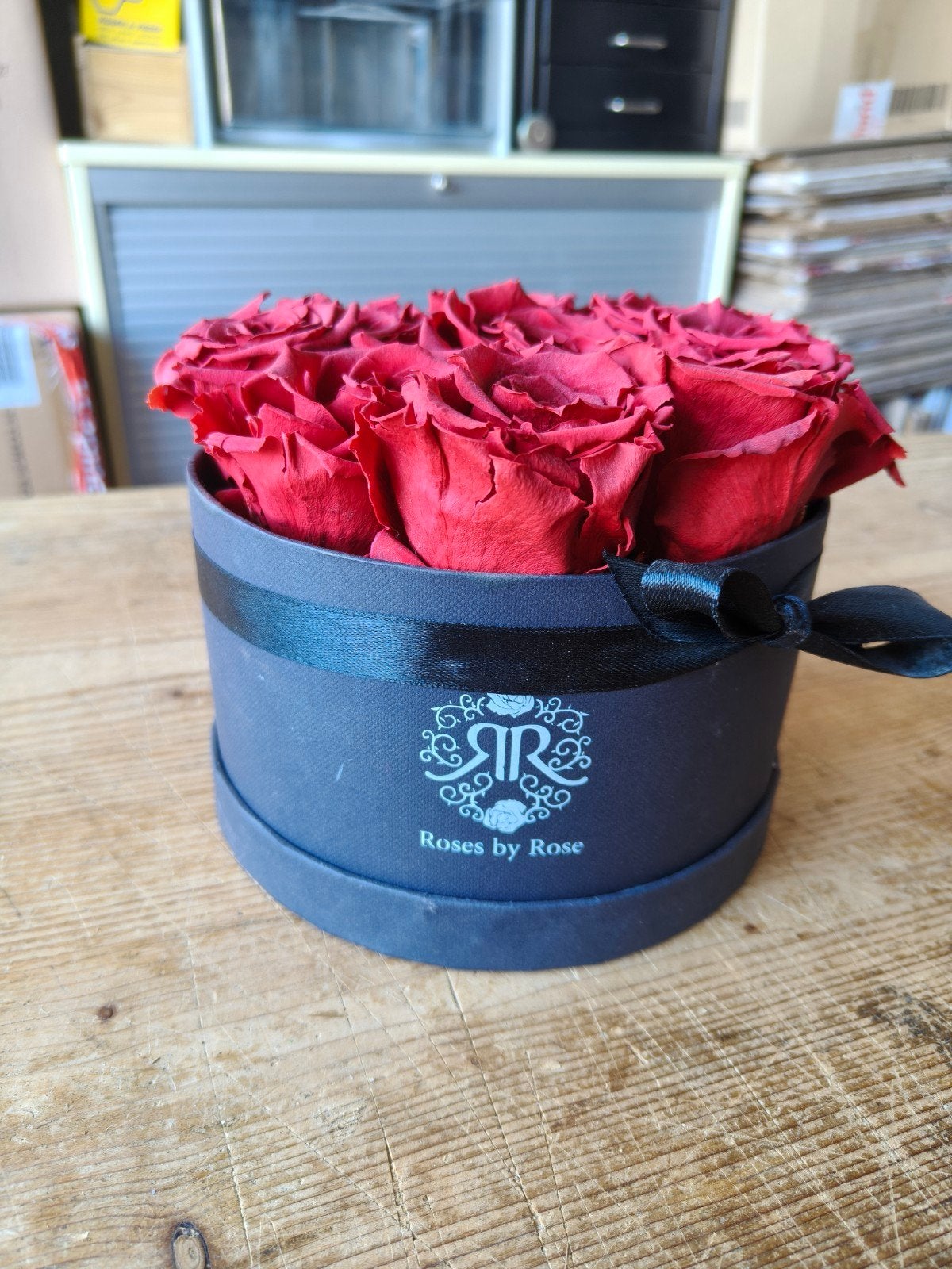 Roses by Rose Anniversary Flowerbox, Ophalen of Verzenden