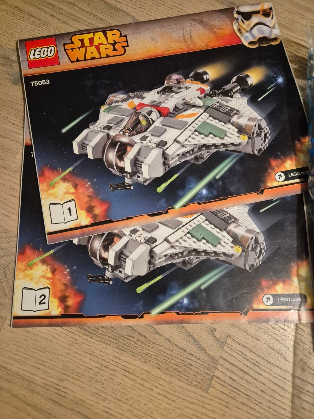 Lego Star Wars 75053 The Ghost, Star Wars, Lego, Ophalen of Verzenden, Zo goed als nieuw