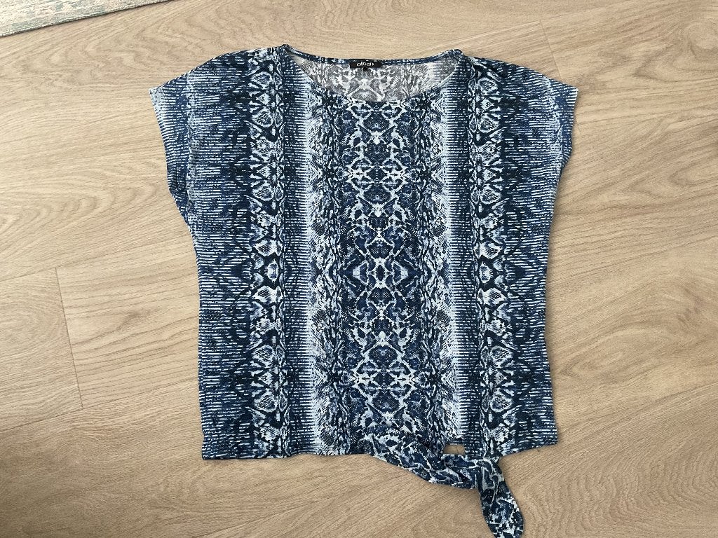 Shirt olsen 40, Maat 38/40 (M), Olsen, Blauw, Ophalen of Verzenden