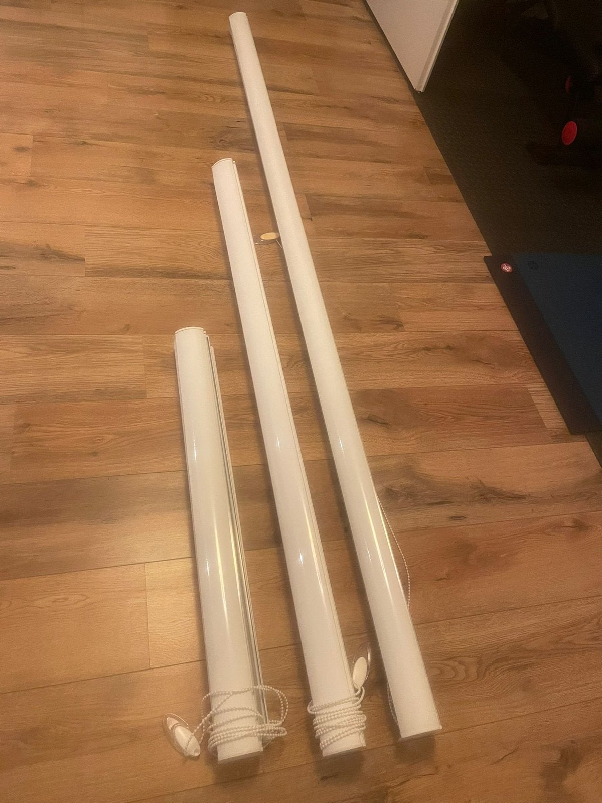 Duo rolgordijn, Ophalen of Verzenden, Zo goed als nieuw, Wit