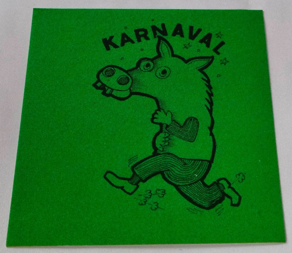 Sticker Karnaval, Ophalen of Verzenden, Zo goed als nieuw, Overige typen