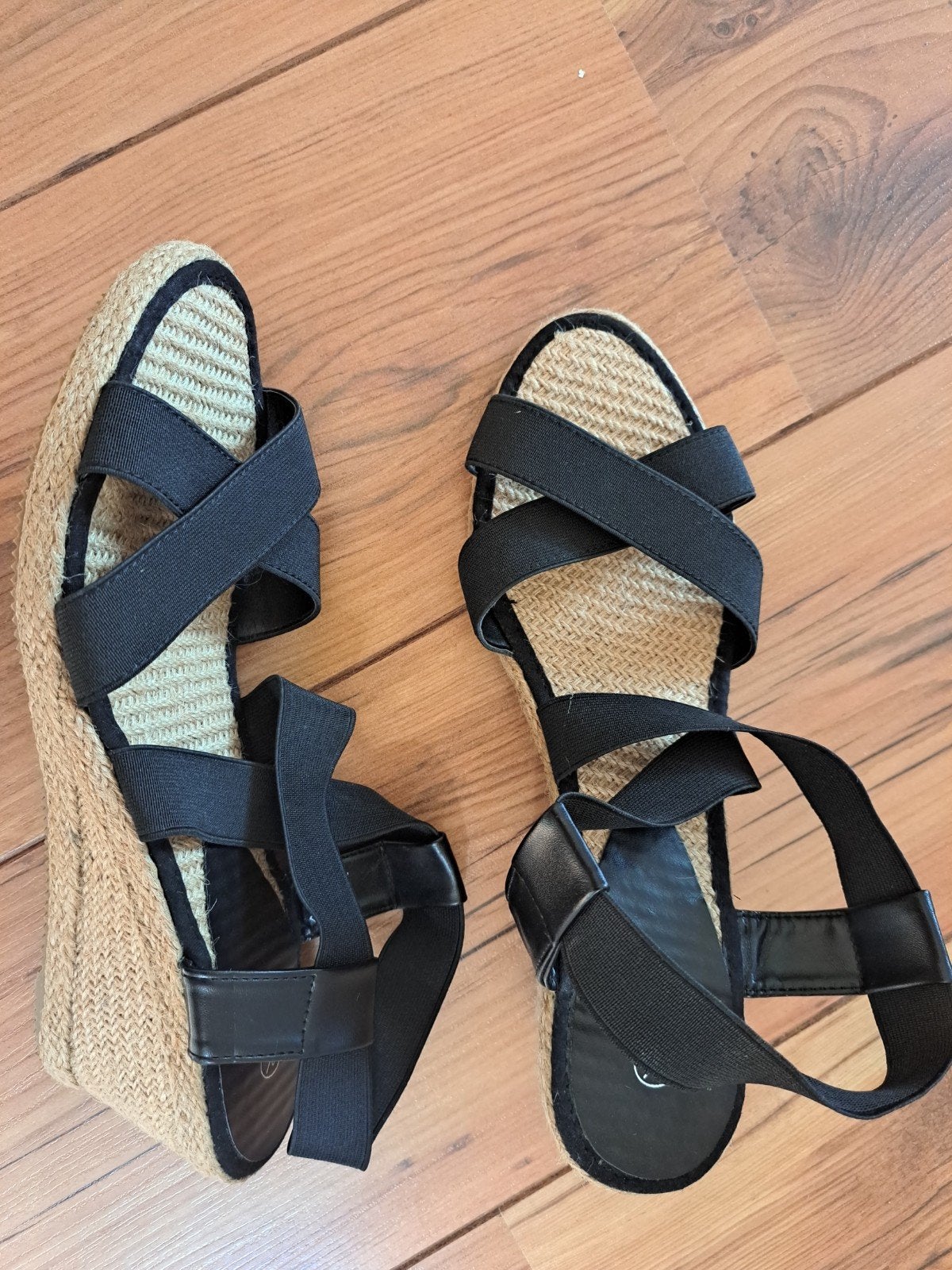 Nieuwe zwarte sandalen maat 40-41, Ophalen of Verzenden, Nieuw, Zwart, Sandalen of Muiltjes