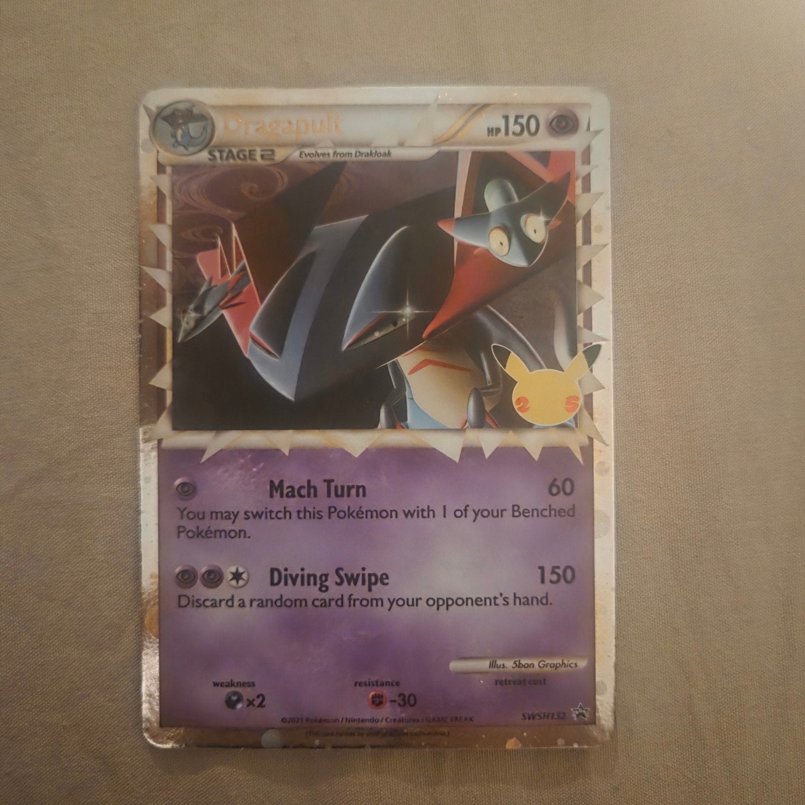 Dragapult swsh132, Hobby en Vrije tijd, Verzamelkaartspellen | Pokémon, Ophalen
