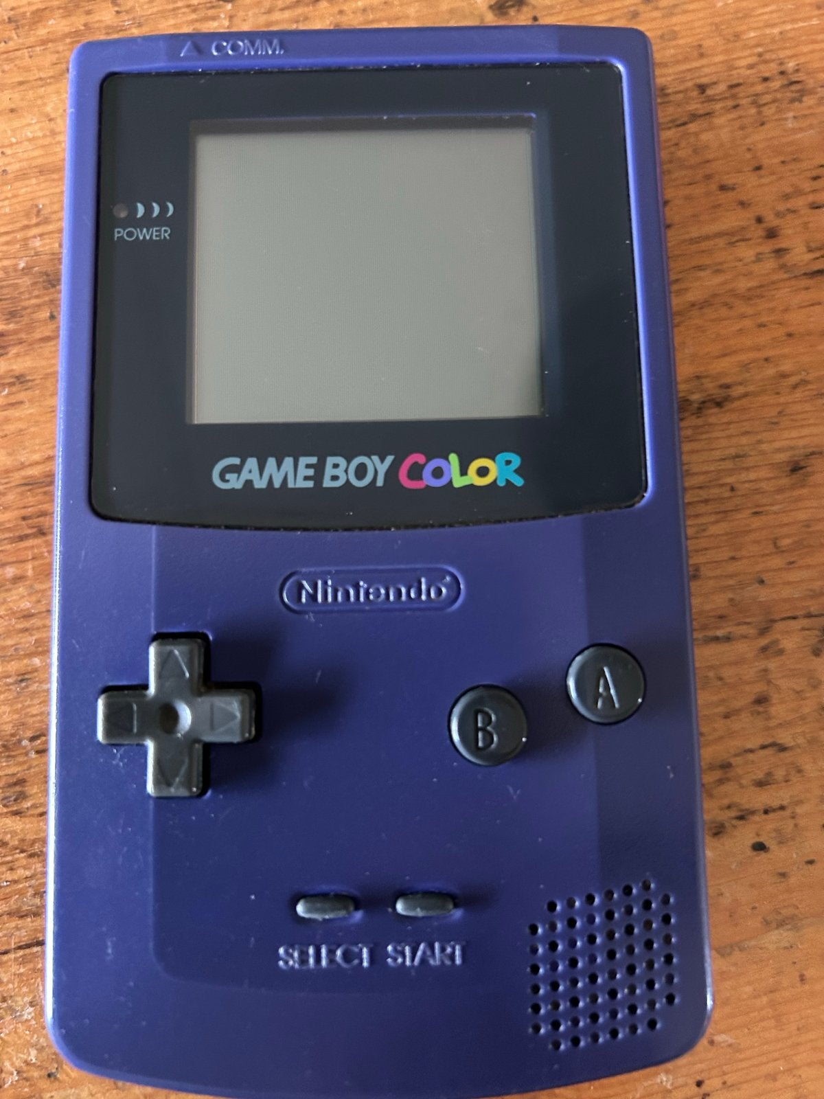 Ophalen: Defecte Nintendo Game Boy Color -Paars+Vergrootglas, Ophalen, Gebruikt, Game Boy Color