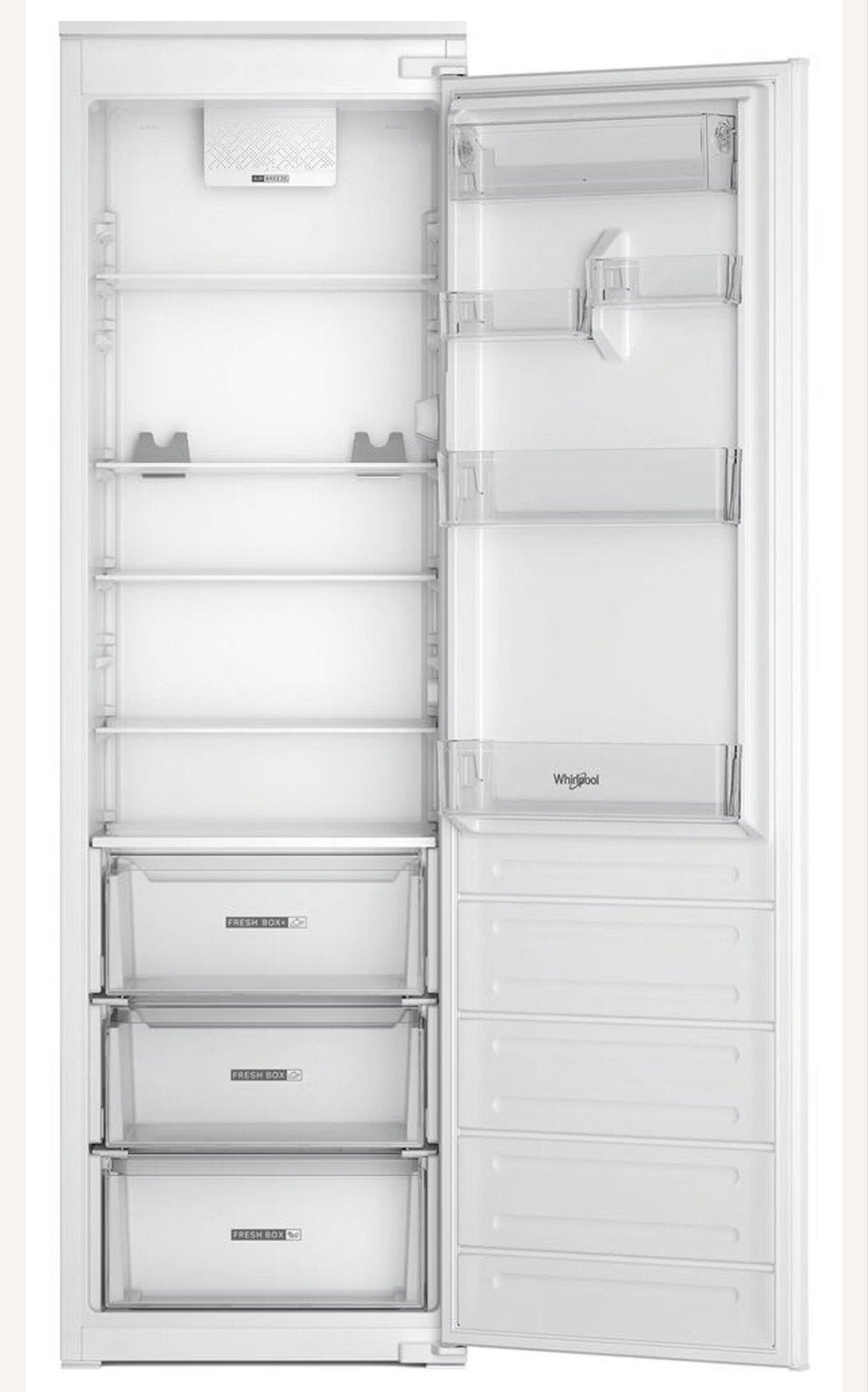 Whirlpool – inbouw koel-vriescombinatie, Ophalen, Minder dan 60 cm, 160 cm of meer, Zo goed als nieuw