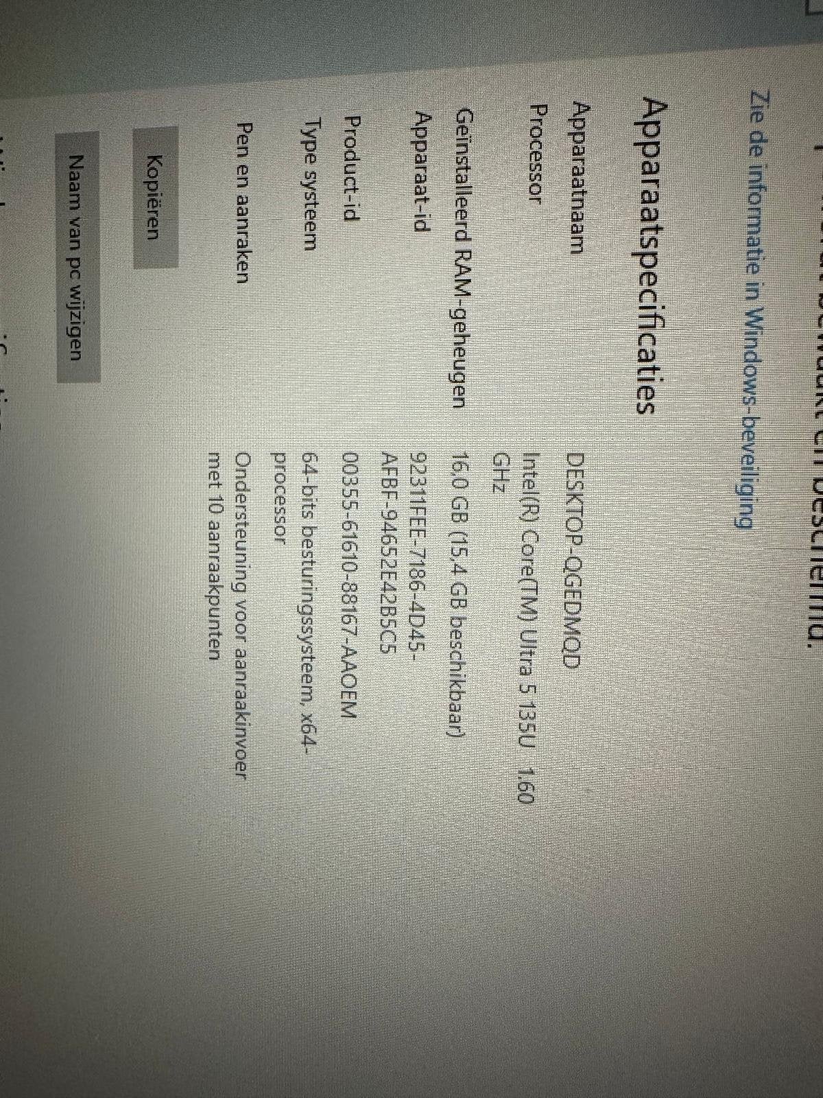 Hp laptop nieuw., Ophalen, Zo goed als nieuw, 15 inch
