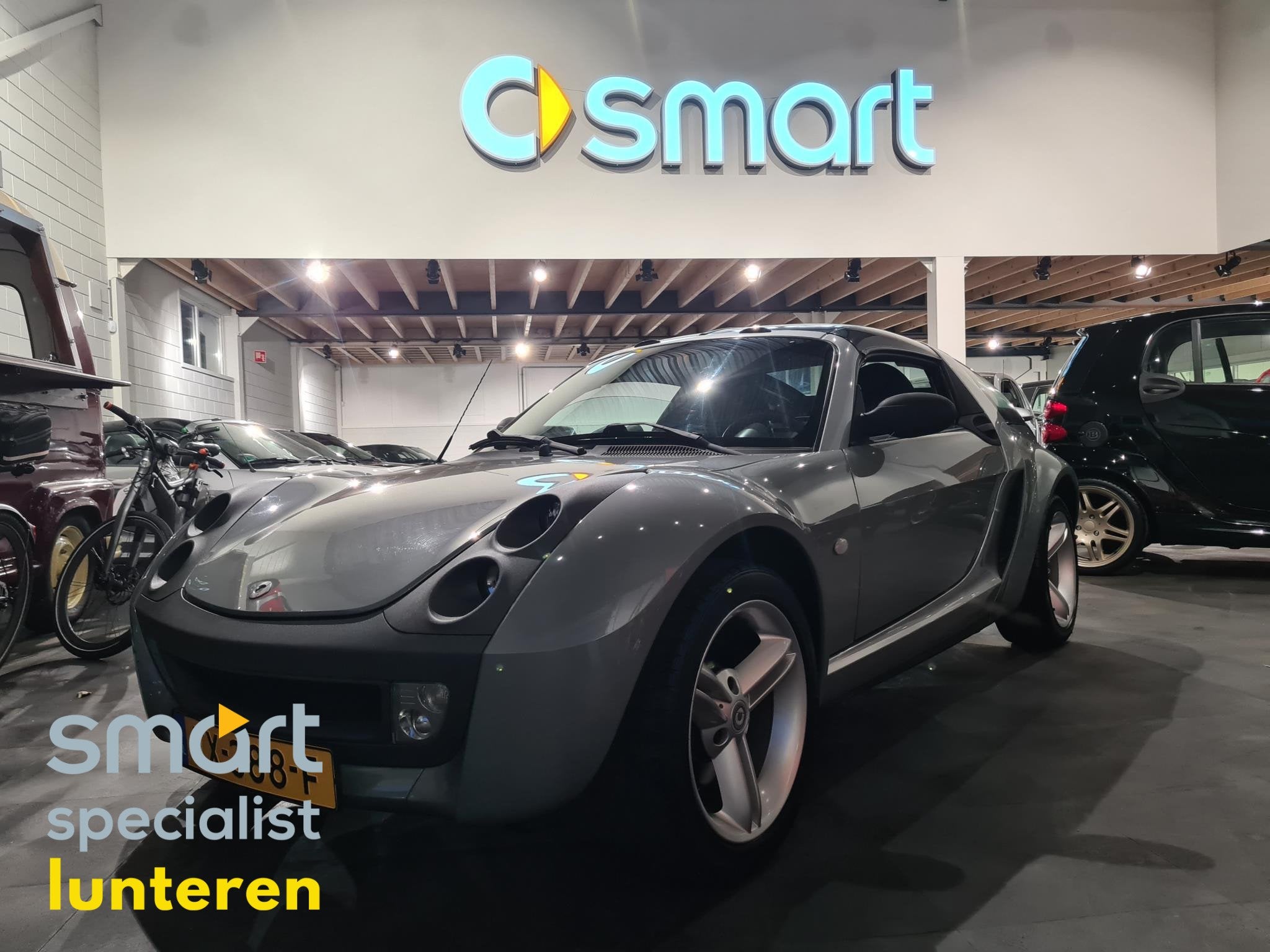 smart roadster 0.7 coupé hardtop ! stuurbekrachtiging! Gara, Auto's, Automaat, Gebruikt, 785 kg, 18 €/maand
