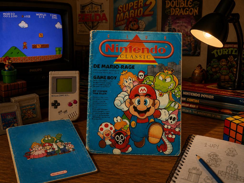 Magazine - Club Nintendo Classic 1990 -, 1 speler, Ophalen of Verzenden, Gebruikt, Vanaf 3 jaar