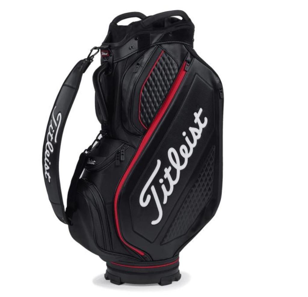 TITLEIST PREMIUM STADRY TOUR CARTBAG (ZWART /  ROOD), Ophalen, Tas, Overige merken