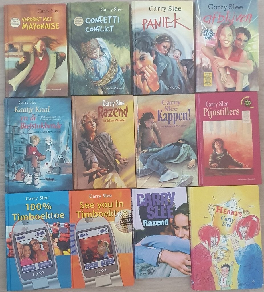 Carry Slee boeken:, Ophalen of Verzenden, Zo goed als nieuw