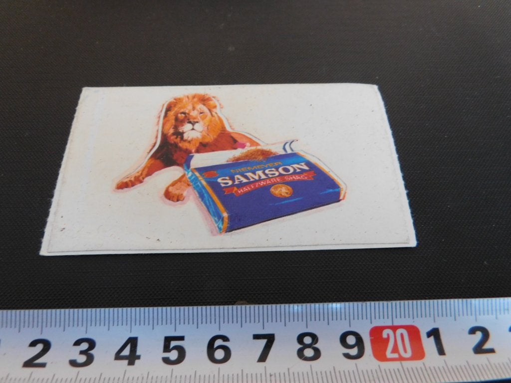 sticker Niemeyer SAMSON Halfzware Shag   leeuw *, Ophalen, Zo goed als nieuw