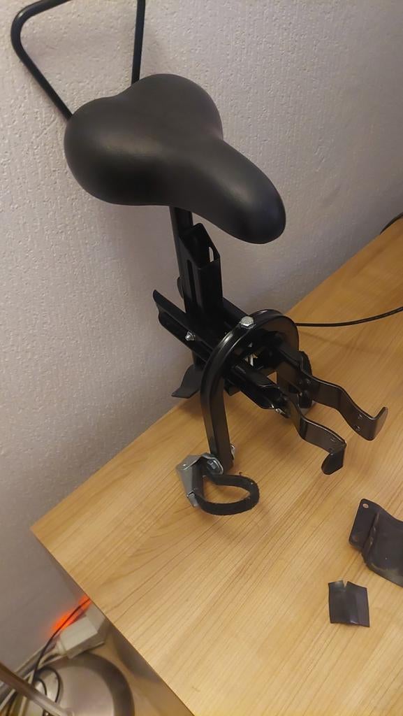 Zadel op stang model 4 kinderzitje, Ophalen of Verzenden, Voetsteuntjes