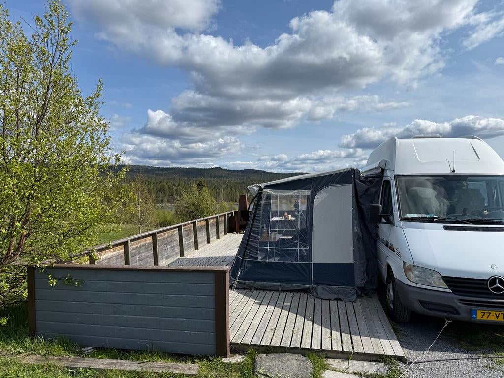 Voortent camper, Caravans en Kamperen, Voortenten en Luifels, Ophalen, Gebruikt, PVC, Dorema