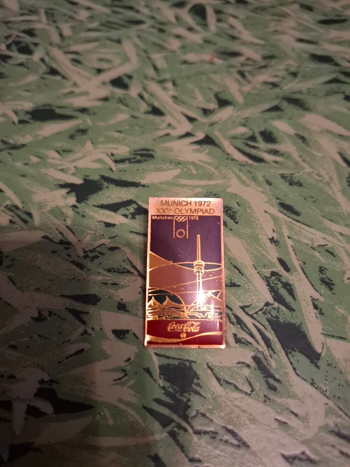 Coca Cola Olympische Spelen 1972 Speld München, Verzamelen, Speldjes, Pins en Buttons, Ophalen of Verzenden
