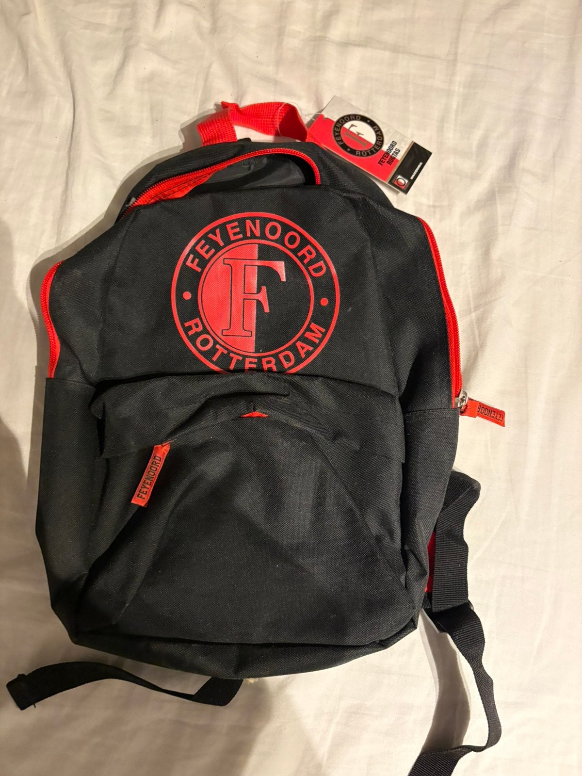 Feyenoord rugtas, Overige merken, 25 tot 40 cm, Ophalen of Verzenden, Zo goed als nieuw