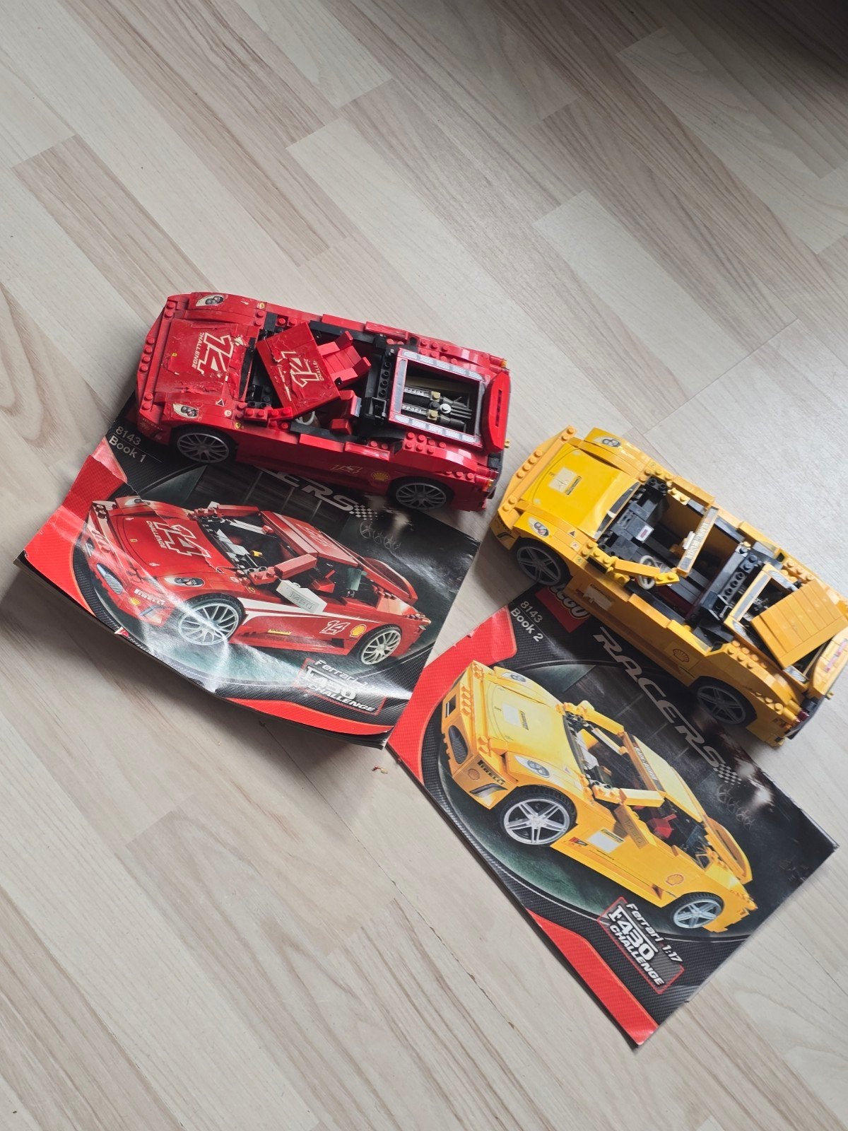 Ferrari lego auto schaal 1:17, Ophalen of Verzenden, Zo goed als nieuw
