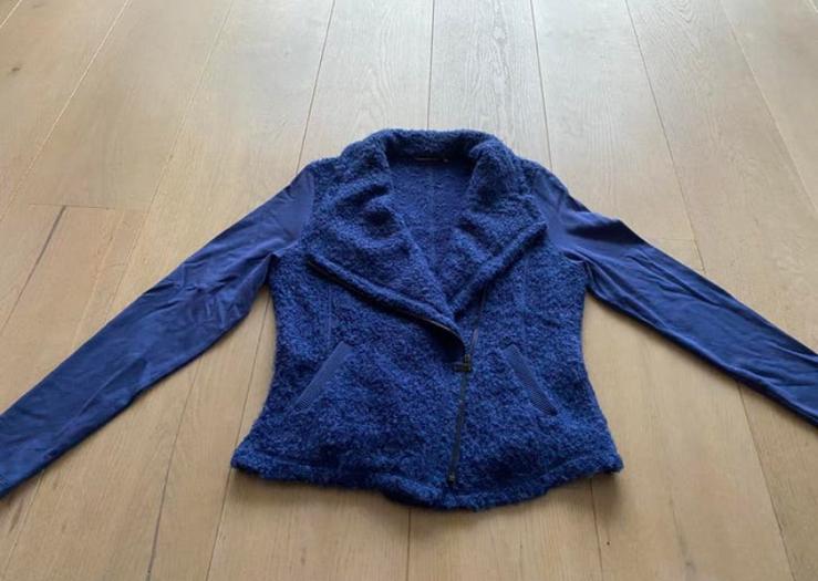 Vest jasje sandwich M  L nieuwstaat, Ophalen of Verzenden, Zo goed als nieuw, Maat 38/40 (M), Blauw