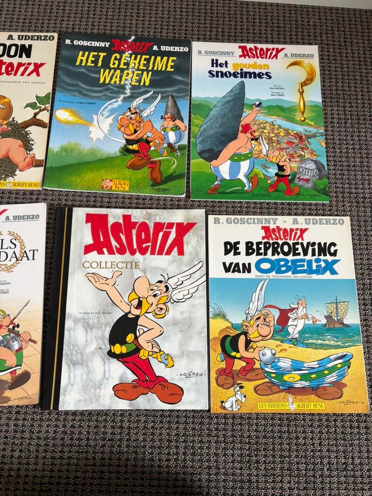 Asterix stripboeken, Meerdere stripboeken, Ophalen of Verzenden, Gelezen