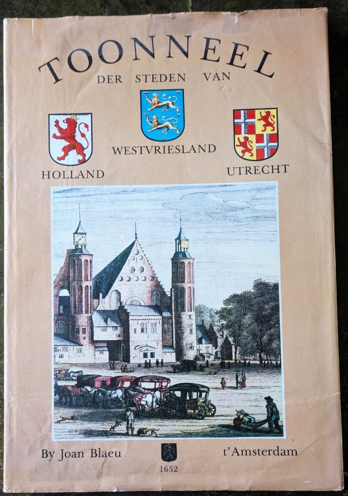 Toonneel der Steden van Holland - Joan Blaeu, Voor 1800, Ophalen of Verzenden, Nederland, Landkaart