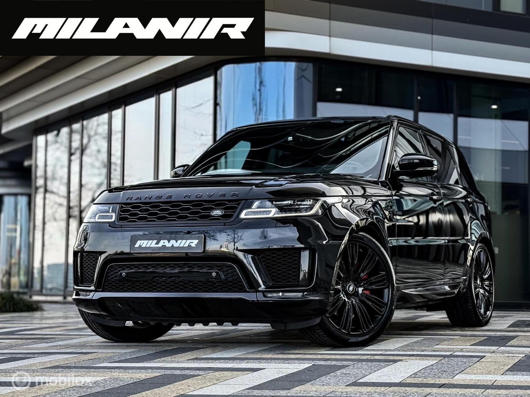 Land Rover Range Rover Sport D250 HSE Dynamic |Pano|Meridian, Dealer onderhouden, 249 pk, Gebruikt, Zwart