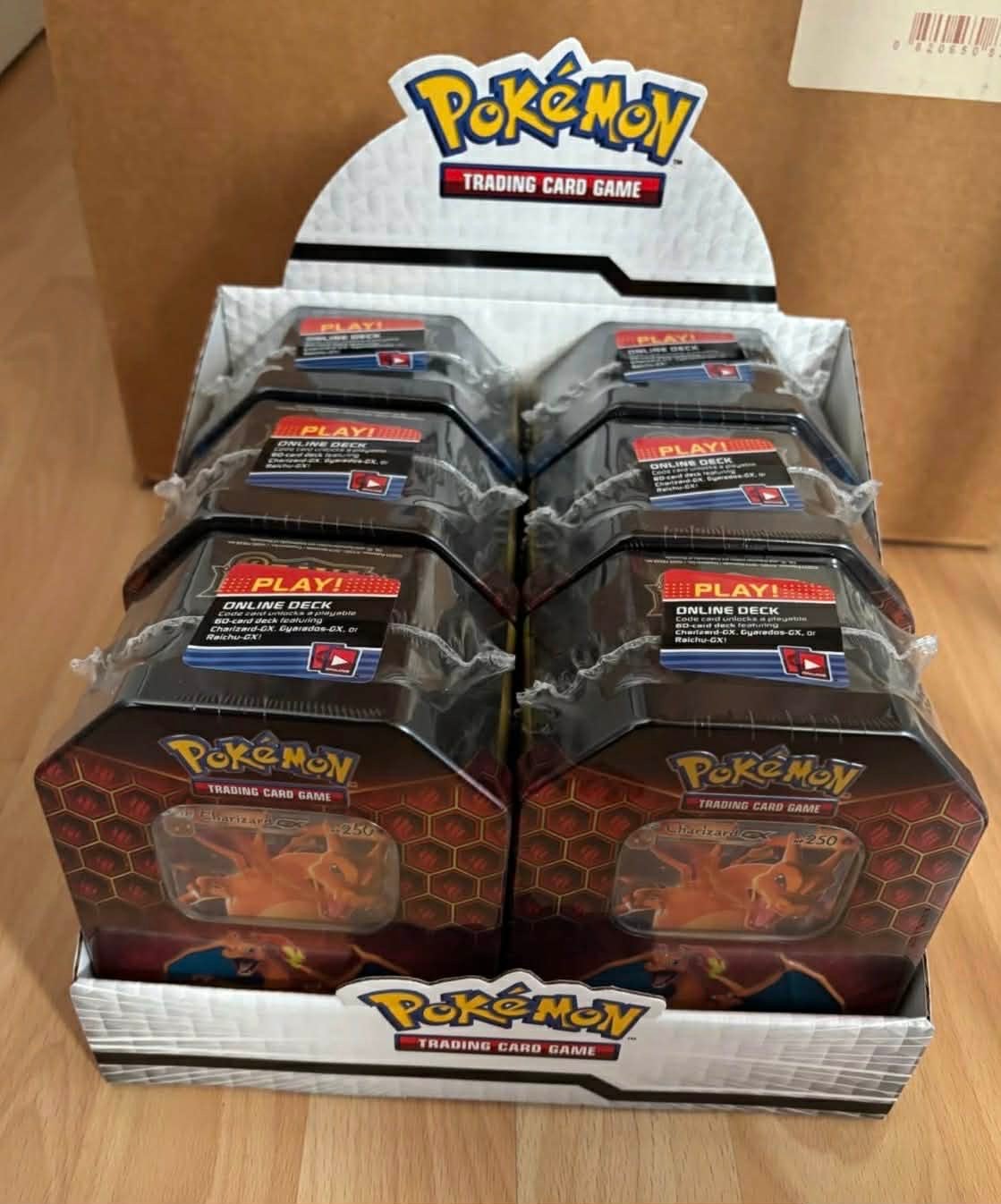 Pokémon Hidden Fates Tin Collectie Case - Sealed Engels, Hobby en Vrije tijd, Verzamelkaartspellen | Pokémon, Ophalen of Verzenden