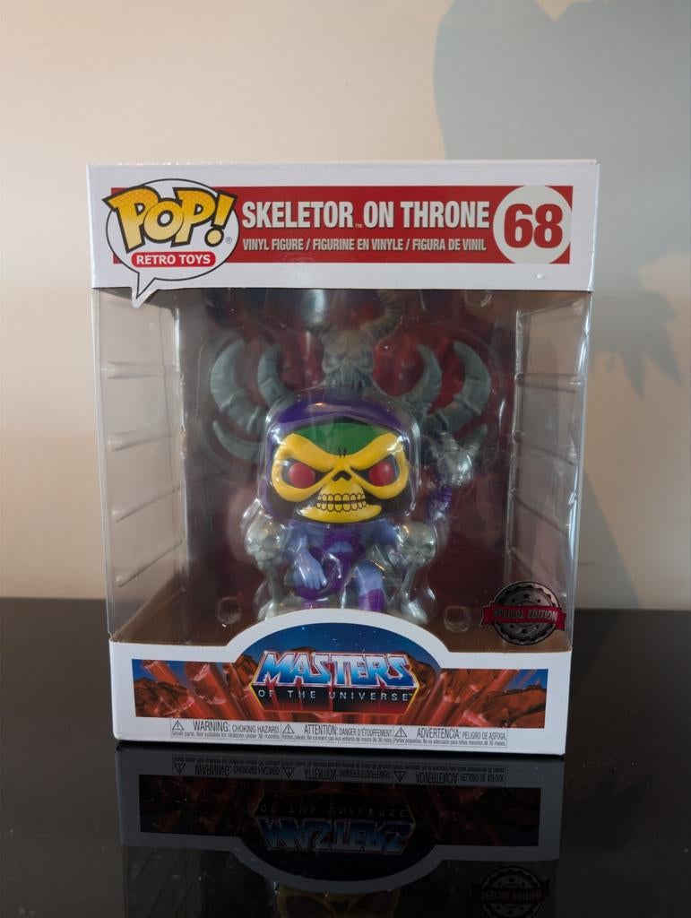 Funko Pop! Skeletor on Throne #68 Masters of the Universe, Ophalen of Verzenden, Zo goed als nieuw
