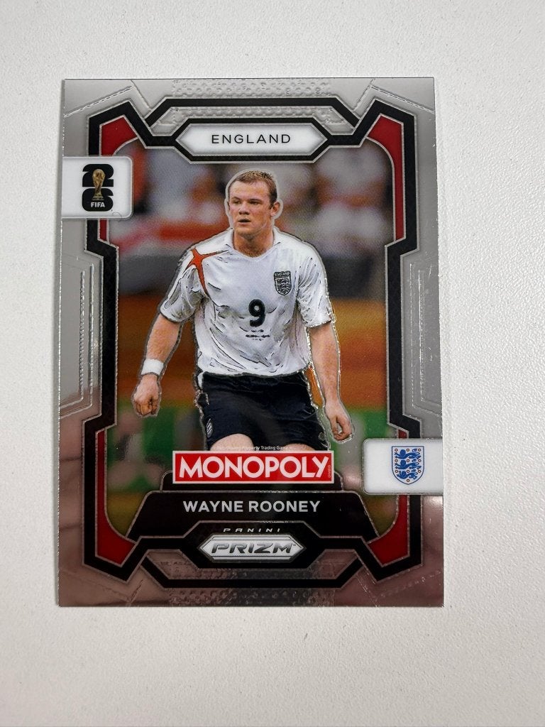 27 Wayne Rooney Prizm Monopoly World Cup 2026, Ophalen of Verzenden, Nieuw, Buitenlandse clubs, Poster, Plaatje of Sticker