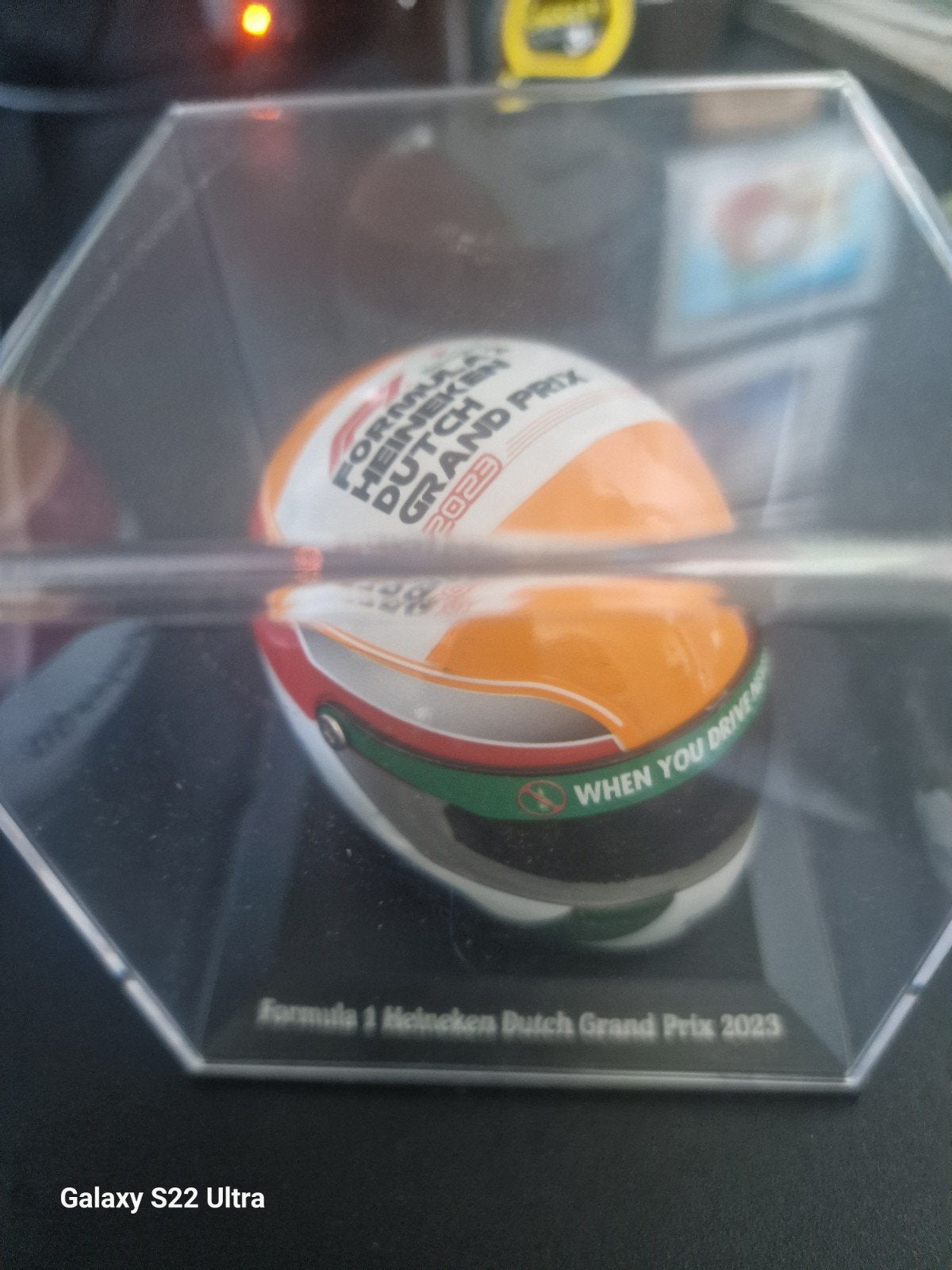 F1 Heineken Dutch Grand Prix 2023 Mini Helm, Ophalen of Verzenden, Nieuw, Formule 1