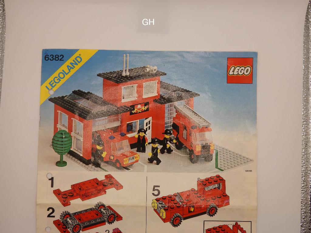 Lego 6382 Vintage Fire Station, Kinderen en Baby's, Speelgoed | Duplo en Lego, Compleet, Gebruikt, Lego, Ophalen of Verzenden
