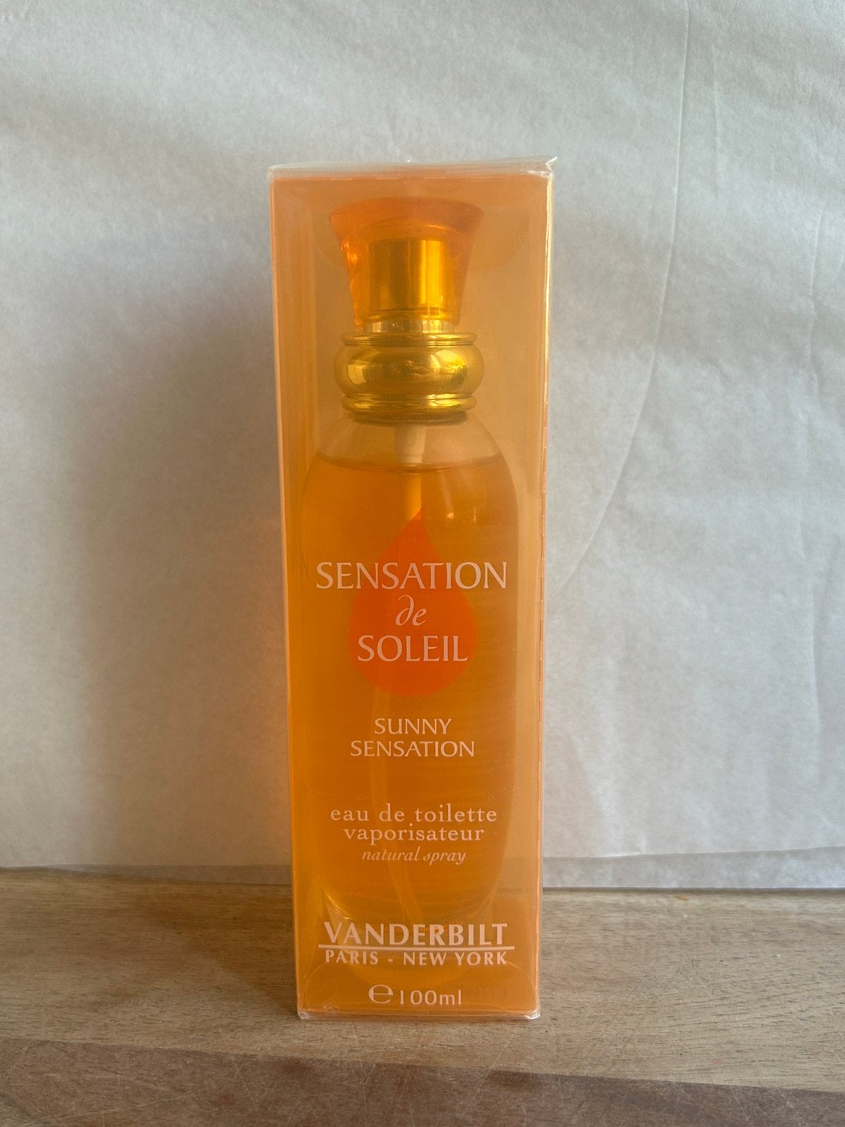 Vanderbilt - sensation de soleil ~ sunny sensation 100ml edt, Ophalen of Verzenden, Nieuw