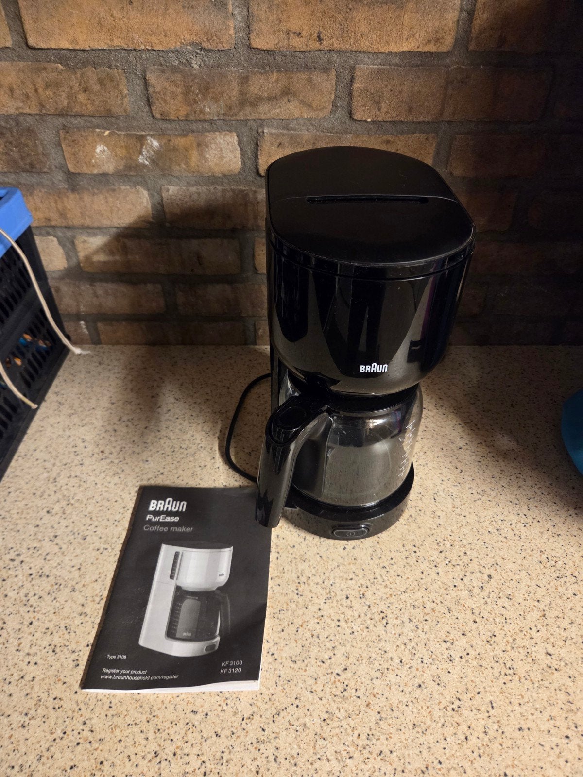 braun koffiezet apparaat, 4 tot 10 kopjes, Ophalen of Verzenden, Zo goed als nieuw, Koffiemachine