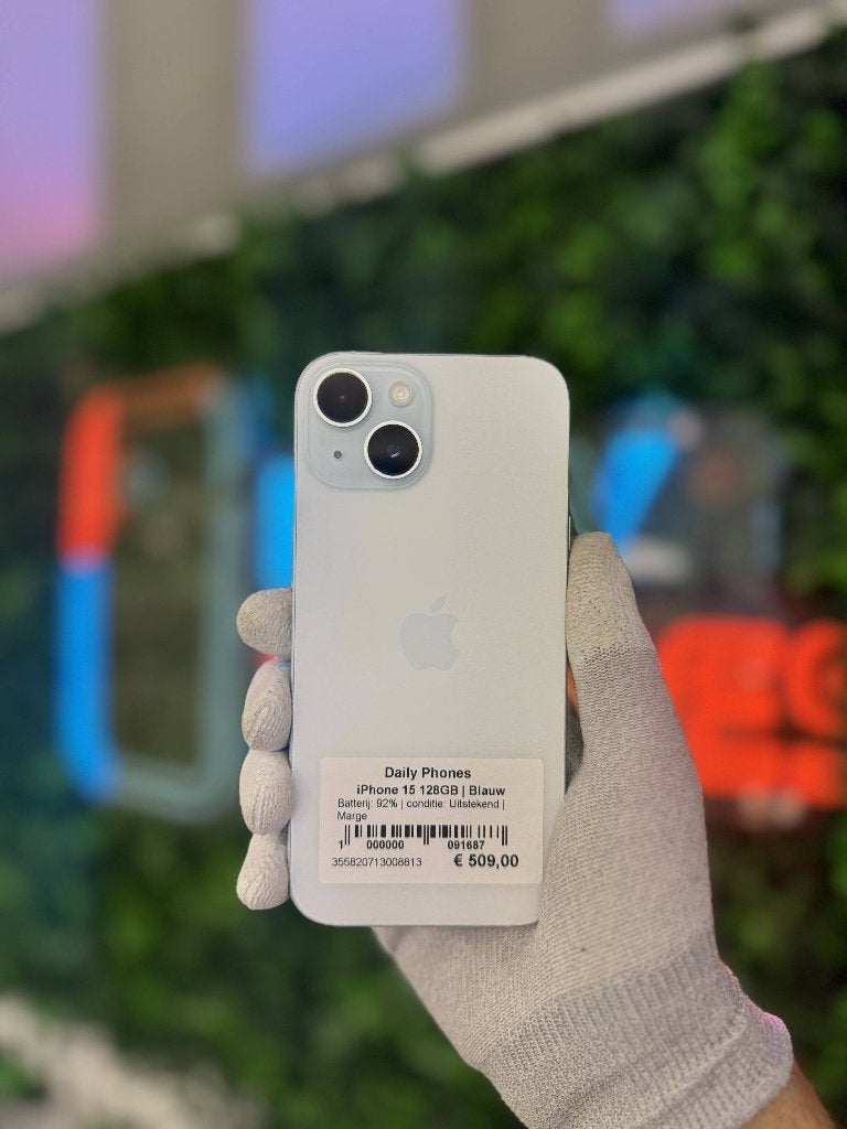 Zo goed als nieuw Apple iPhone 15 128GB, Ophalen of Verzenden, Zo goed als nieuw