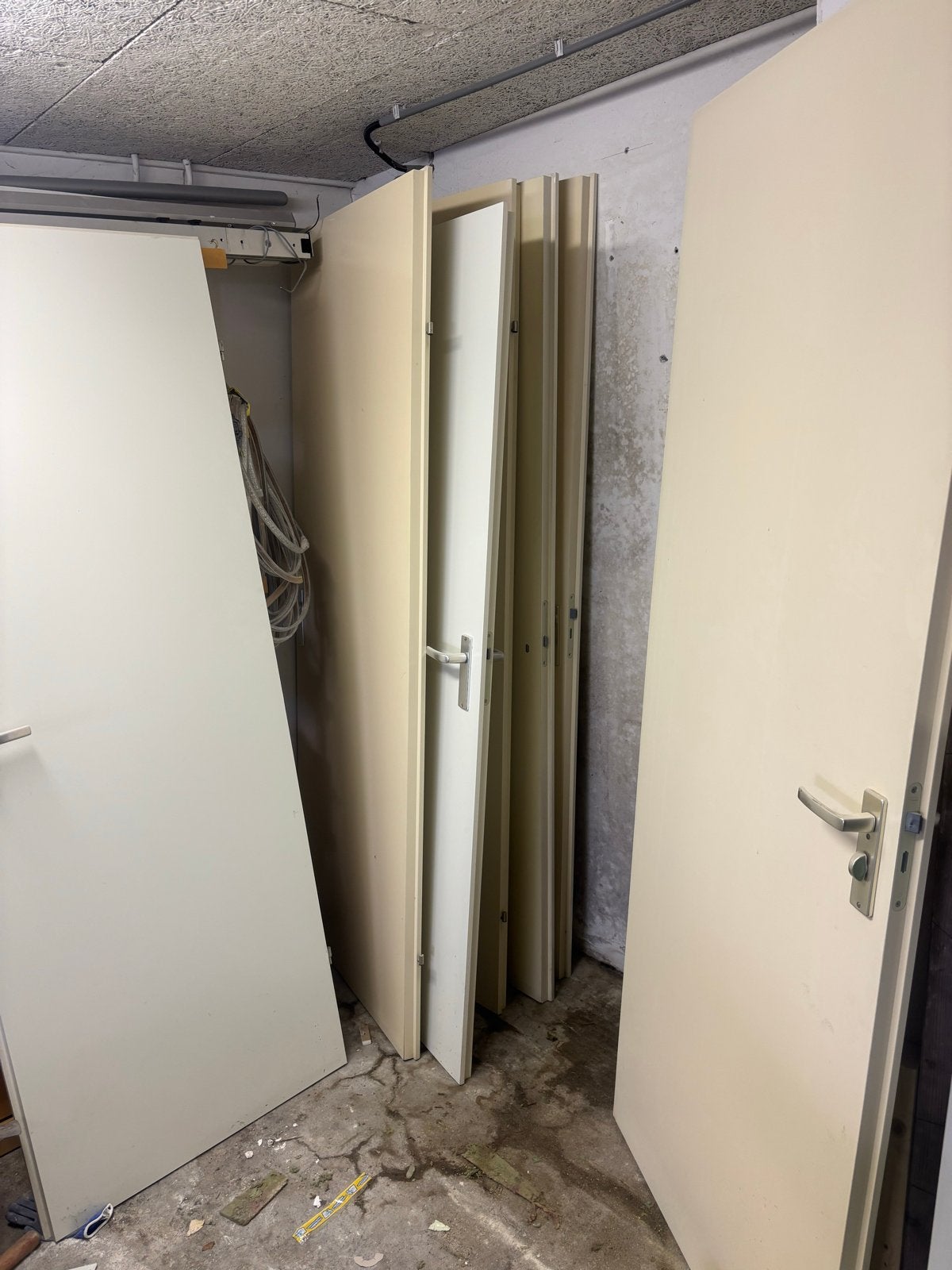 7 opdek binnendeuren, gebruikt, Ophalen, Gebruikt, 80 tot 100 cm, Binnendeur