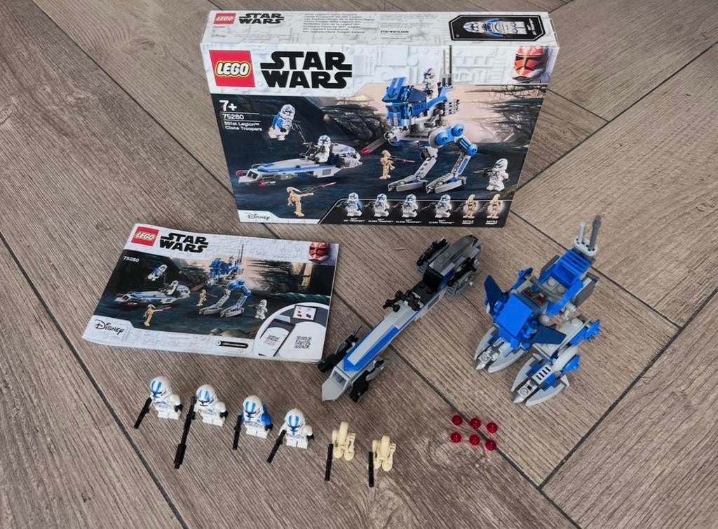 LEGO Star Wars 501st Legion Clone Troopers (75280), Star Wars, Lego, Ophalen of Verzenden, Zo goed als nieuw