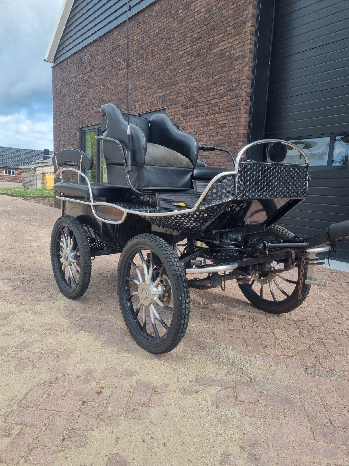 Recreatie menwagen enkel+dubbelspan, Dieren en Toebehoren, Marathonwagen